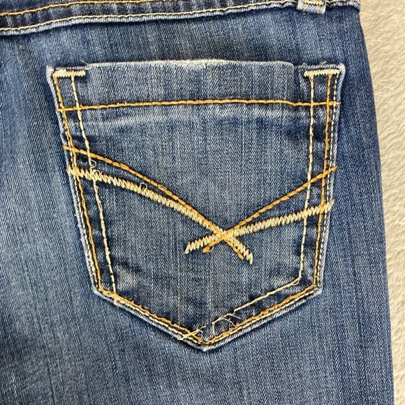 BKE Denim Taylor Jeans Women's 27R Bootcut Medium Wash Stretch Denim - Picture 6 of 16